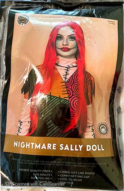 Sally’s costume with wig