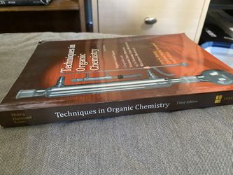Techniques In Organic Chemistry Textbook