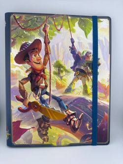 Disney Lorcana Toy Story Buzz & Woody Best Buddies Binder