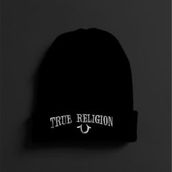 True Religion Beanie Black