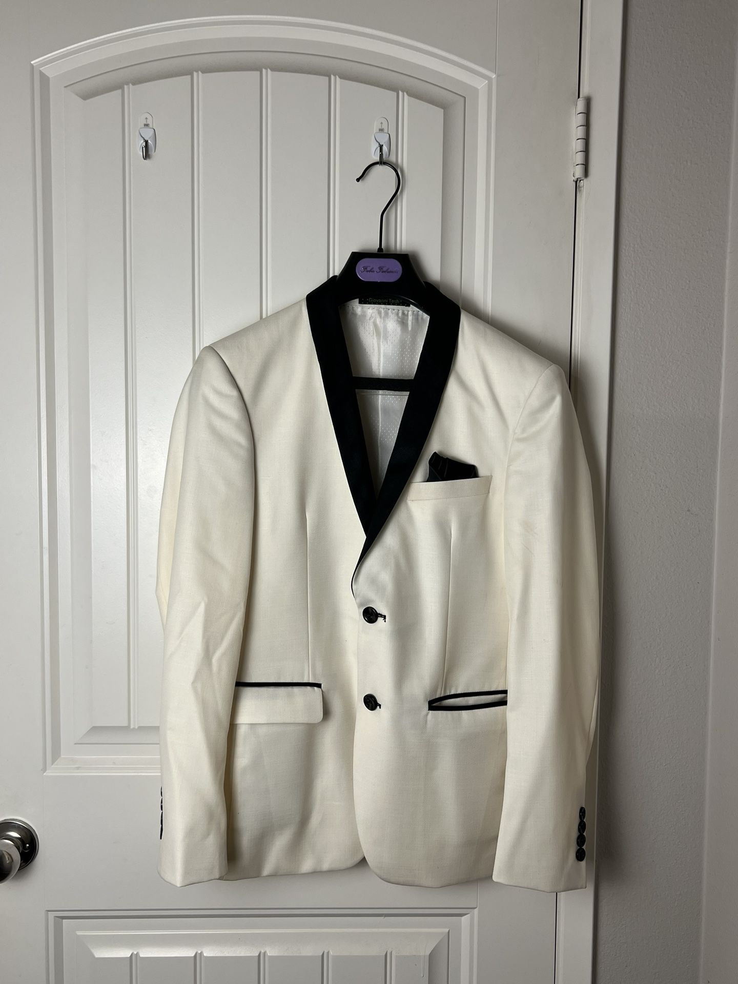 Off White Suit Jacket