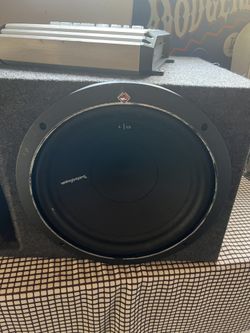 1 (12) Subwoofer W/ Amp