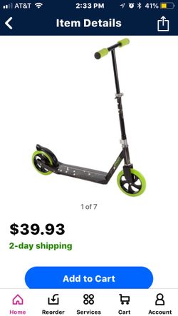 Huffy green machine outlet cruz inline scooter