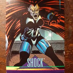 x1 1993 SkyBox Marvel Super Heroes Shock #62 Card 