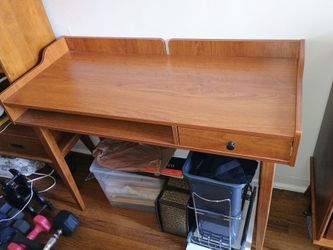 Desk and chair