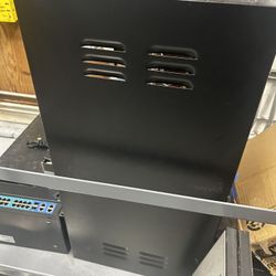 OpenEye DVRs, Switches And Cabinet For Sale