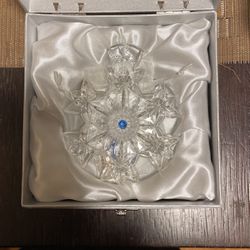 Waterford Crystal Christmas Ornament 2013