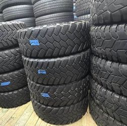37 x 12.50 R20 Nitto Trail Grappler Set of 4 Used