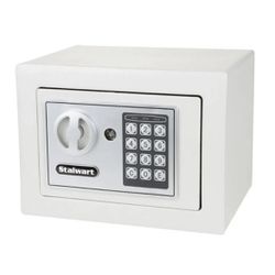 Stalwart Digital Safe Cash Box Deposit Security Safe Money Documents Jewelry NIB