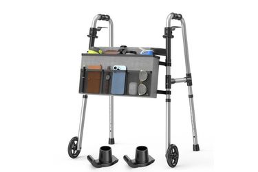 Loyoda Folding Walker with Basket & Wheels