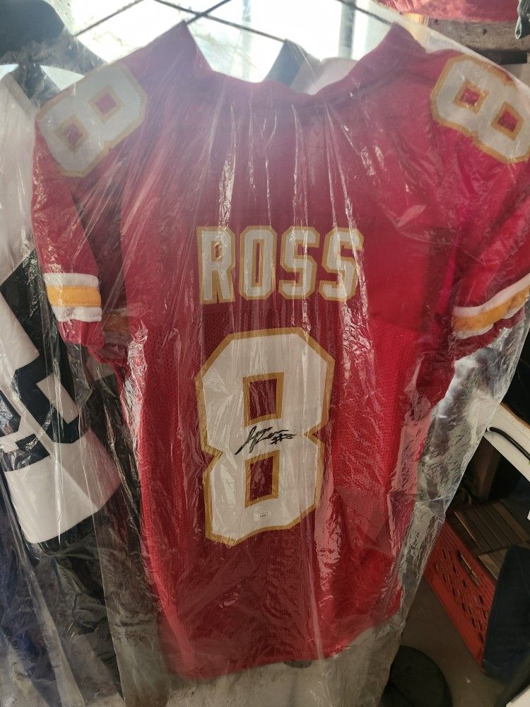 4 NFL Autographed Jersey