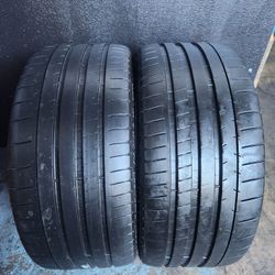 (2) 245/35R19 Michellin Pilot Super Sport, 85% Tread Life W/Free Mount & Balance