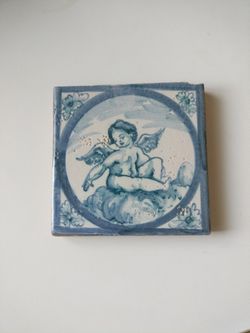 Cherub Clay Tile By Mensaque Rodriguez Of Seville Spain