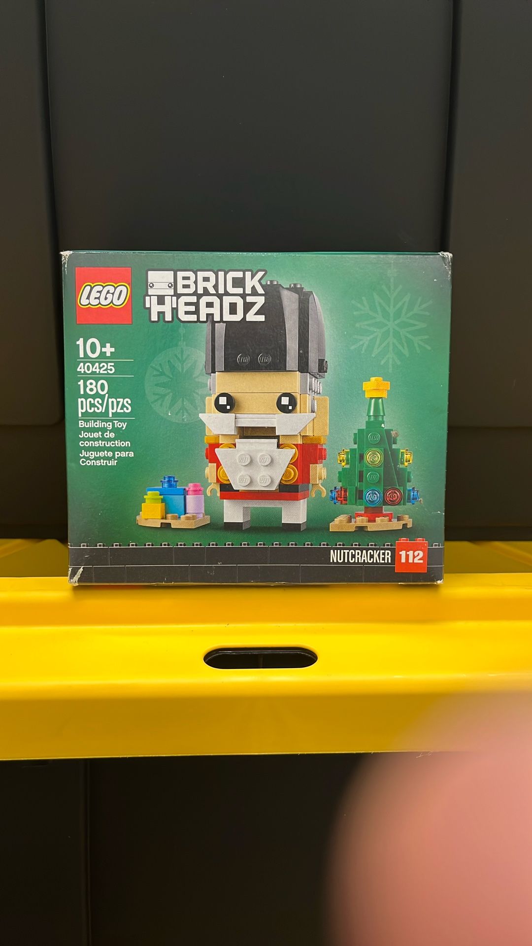 NIB Sealed Never Opened LEGO BrickHeadz # 40425 Nutcracker Holiday Christmas