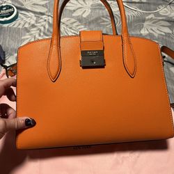 Brand New Kate Spade Gorgeous Orange With Dust Bag 