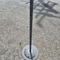 Rare Vintage CITY OF LOS ANGELES traffic Police Sign School Zone Cast Iron Base Display Movie Scene Background Shop Garage Antique Classic 