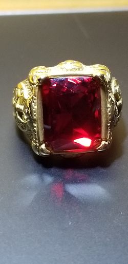 Hand made Classic Men's dragon tribute ring size 8.0 9.0