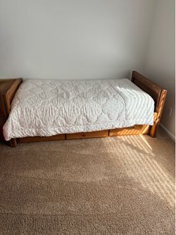 This end up twin bed