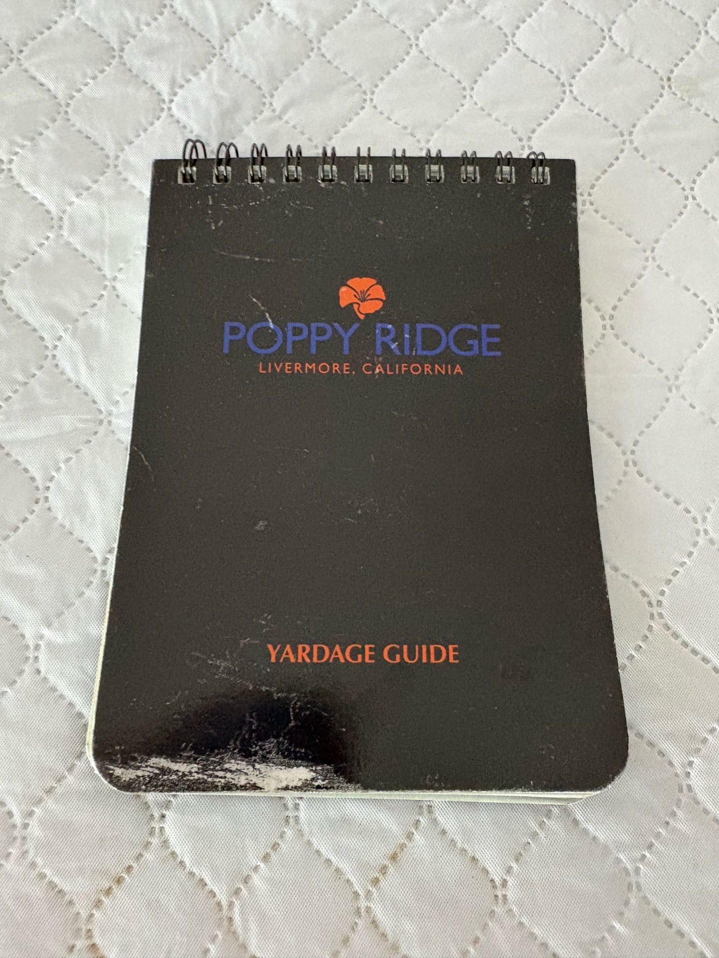 Poppy Ridge Yardage Golf Course Guide