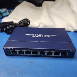 Netgear prosafe GS108 unmanage switch