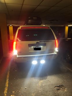 Push bar  with LED Lights With Hitch Cover
