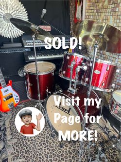 🔥 Complete PEARL FORUM Drum Set drums