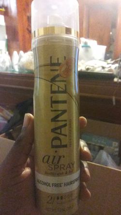 Pantene airspray 2 in 1 alcohol-free
