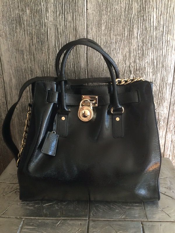 Michael Kors Hamilton Leather Handbag