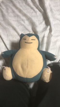 Mini snorlax plush