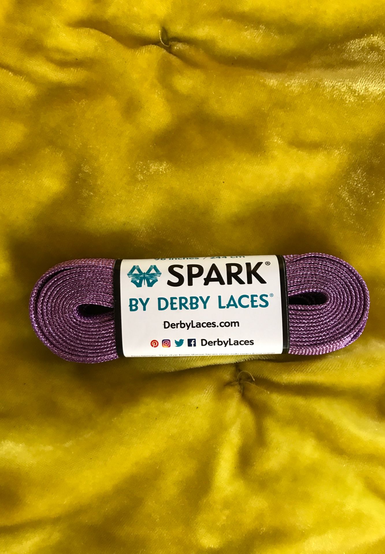 Metallic Purple Roller Skate Laces