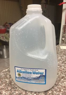 Alkaline Water- Increase Energy, Strong Antioxidant Property, sleep better, prevent Cancer. $2.99 a Gallon. Have 20 gallons in inventory.