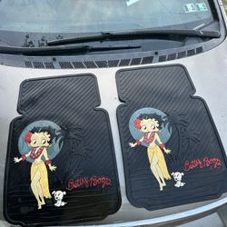 Plasticolor Betty Boop aloha Floor Mat They are in perfect condition 