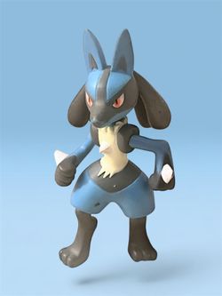 Pokémon Jazwares Lucario 6" Articulated Action Figure - No Stand