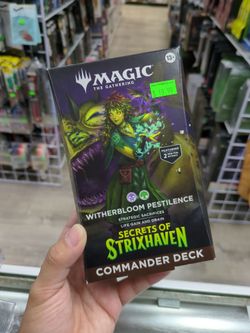 Commander Deck Witherbloom Pestilence Secrets of Strixhaven Magic the Gathering