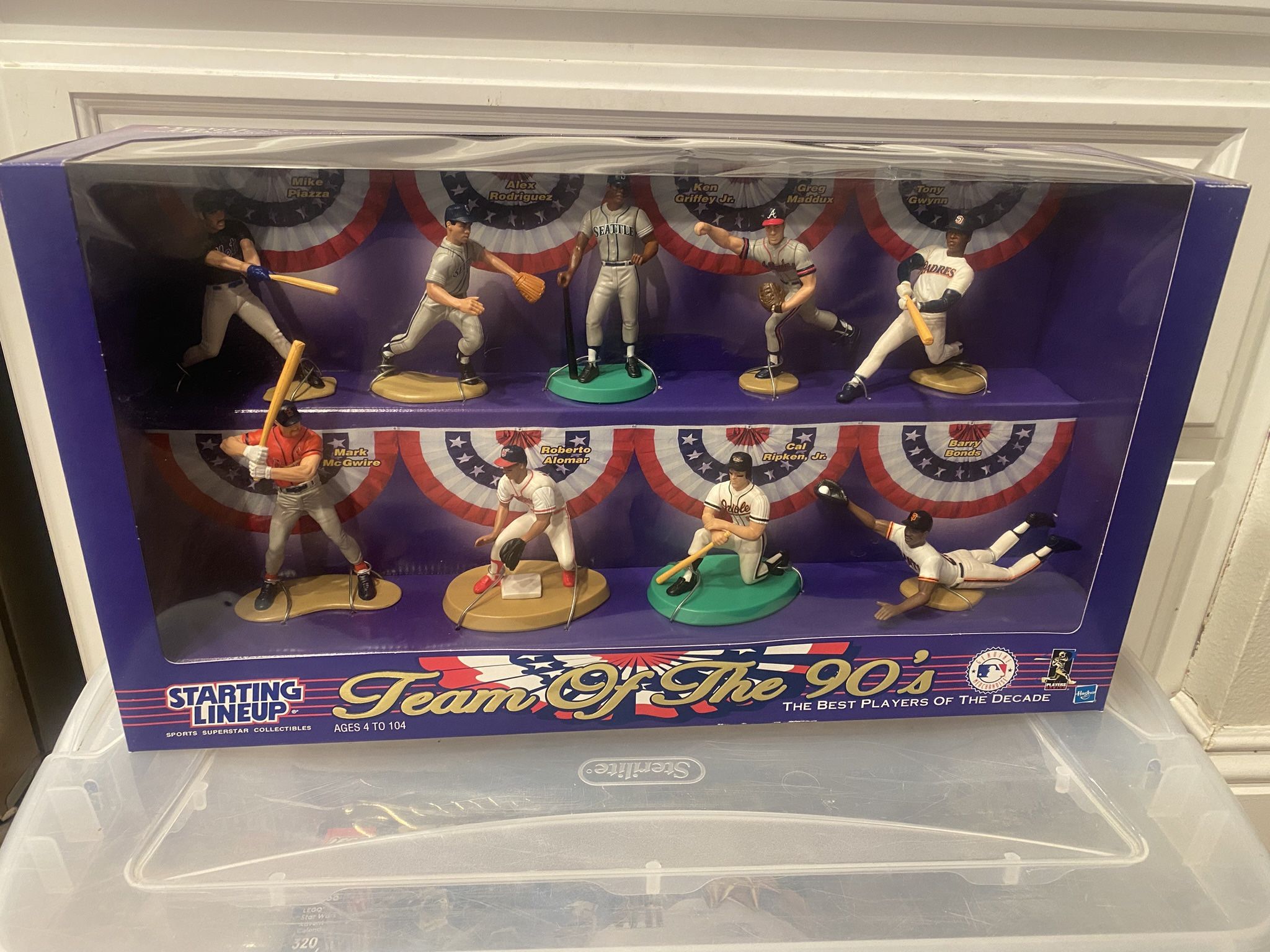 Starting Lineup 1999 Baseball Team of the 90s In Box