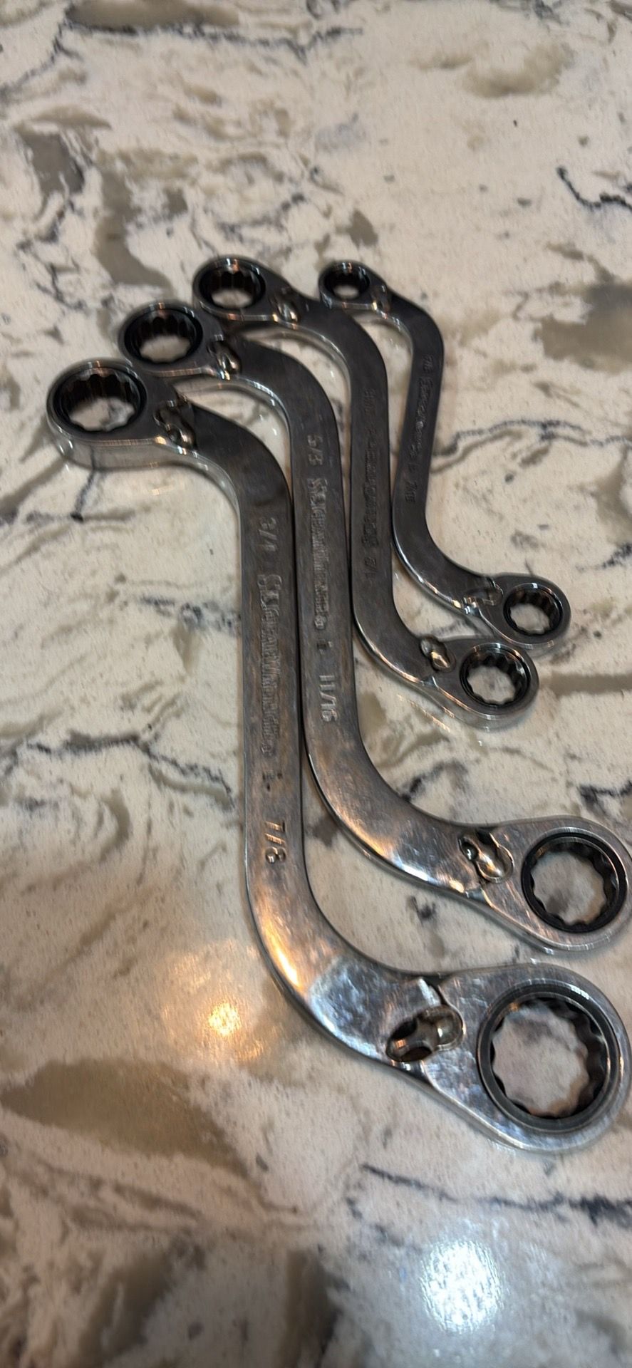 Gear wrench wrenches