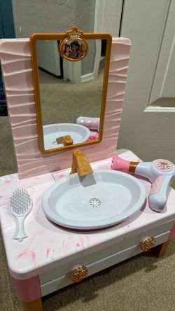 Disney Princess Kids Toy Vanity Sink Playset