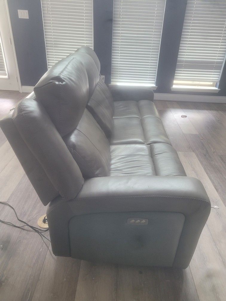 Havertys Leather Sofa Recliner Matttroy