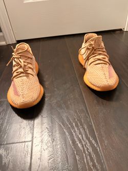 Orange yeezys for sell size 10