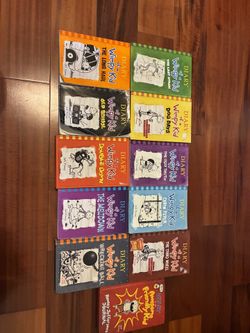 Diary of a wimpy kid book set