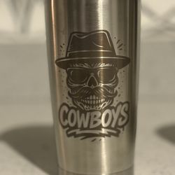 ⭐ Custom Laser-Engraved Stainless Steel Tumblers – Graffiti Skull Sports Series! ⭐