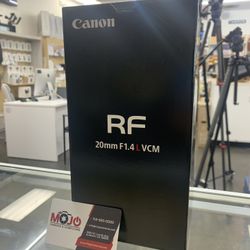 Canon RF 20 1.4 VCM
