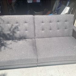 Gray Futon 