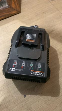 RIDGID 18v charger