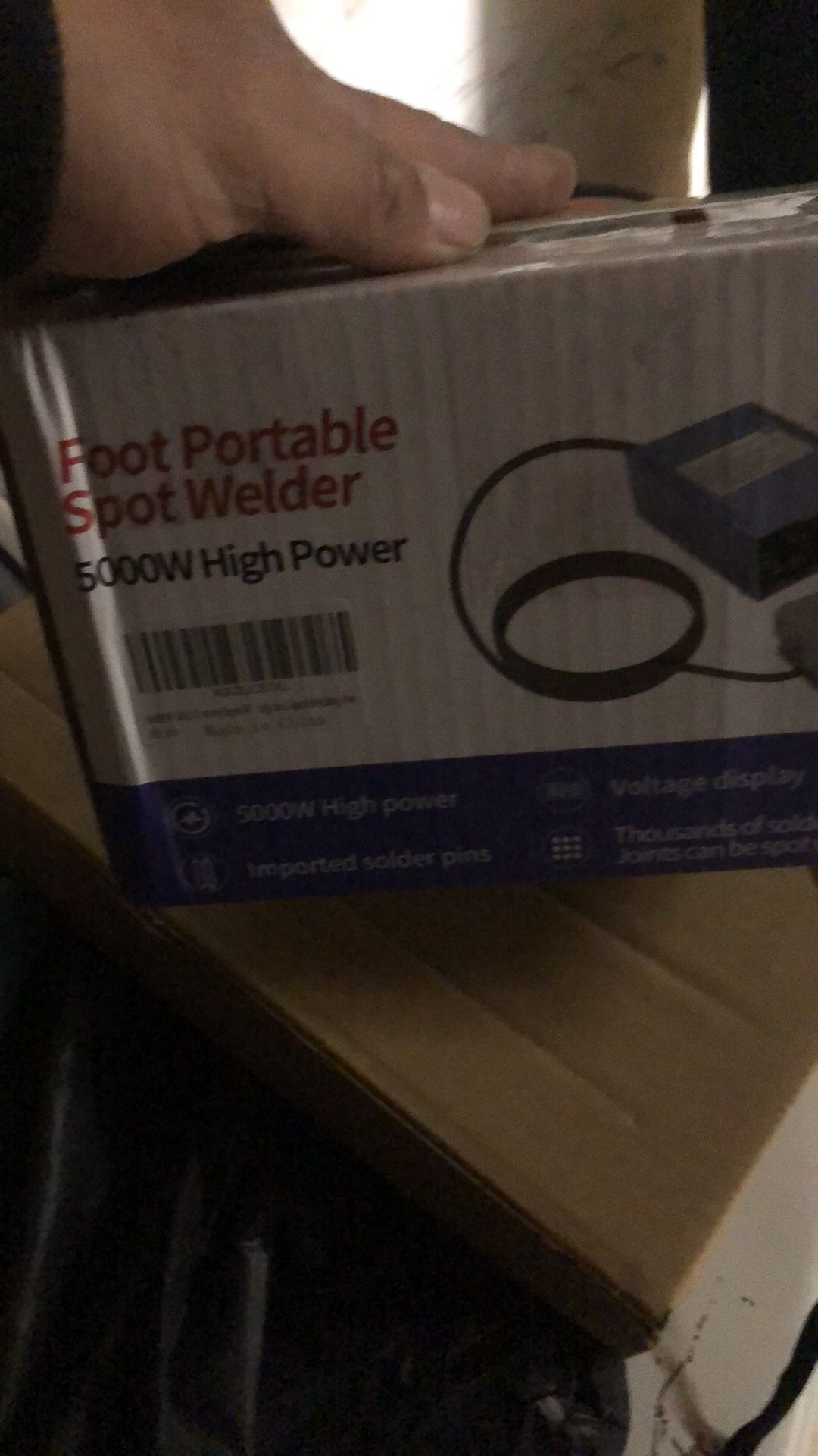 Foot Portable Welder