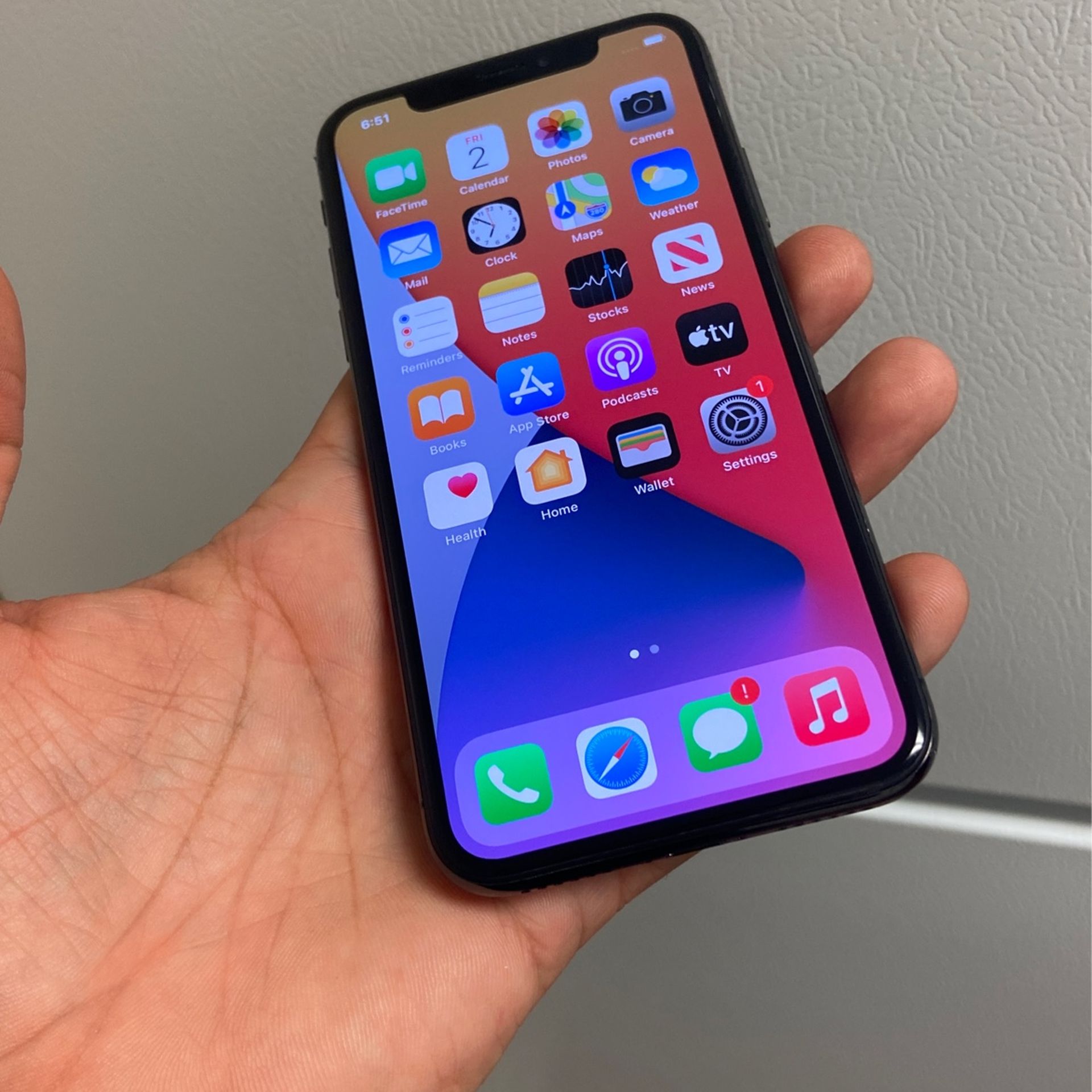 Apple iPhone X 256GB Factory Unlocked (battery 💯