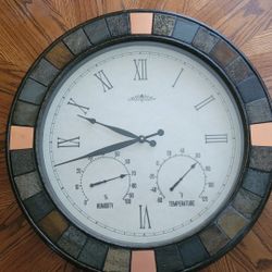 Metal Wall Clock