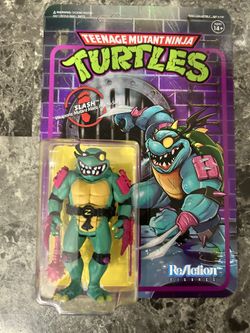 Super 7 Teenage Mutant Ninja Turtles Slash ReAction Figure