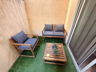 Lot of chairs for garden