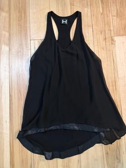 H by Bordeaux flowy boho tank top Small